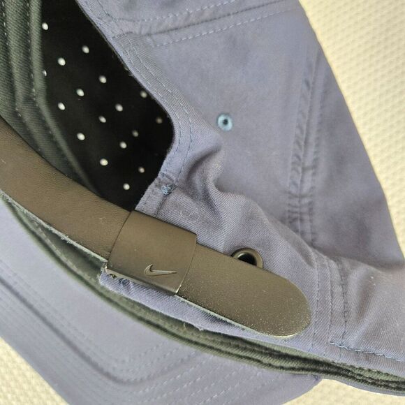 Nike Pro Golf Hat Dri-Fit Adjustable Strap Navy Blue Unisex One Size - Picture 6 of 6